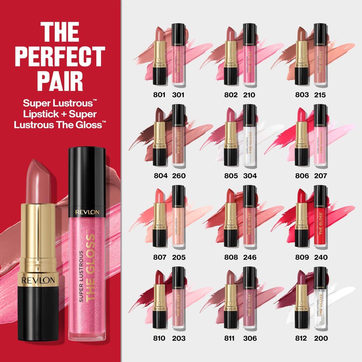 Revlon Super Lustrous The Gloss, 207 Pink Sky, 0.13 oz REVLON