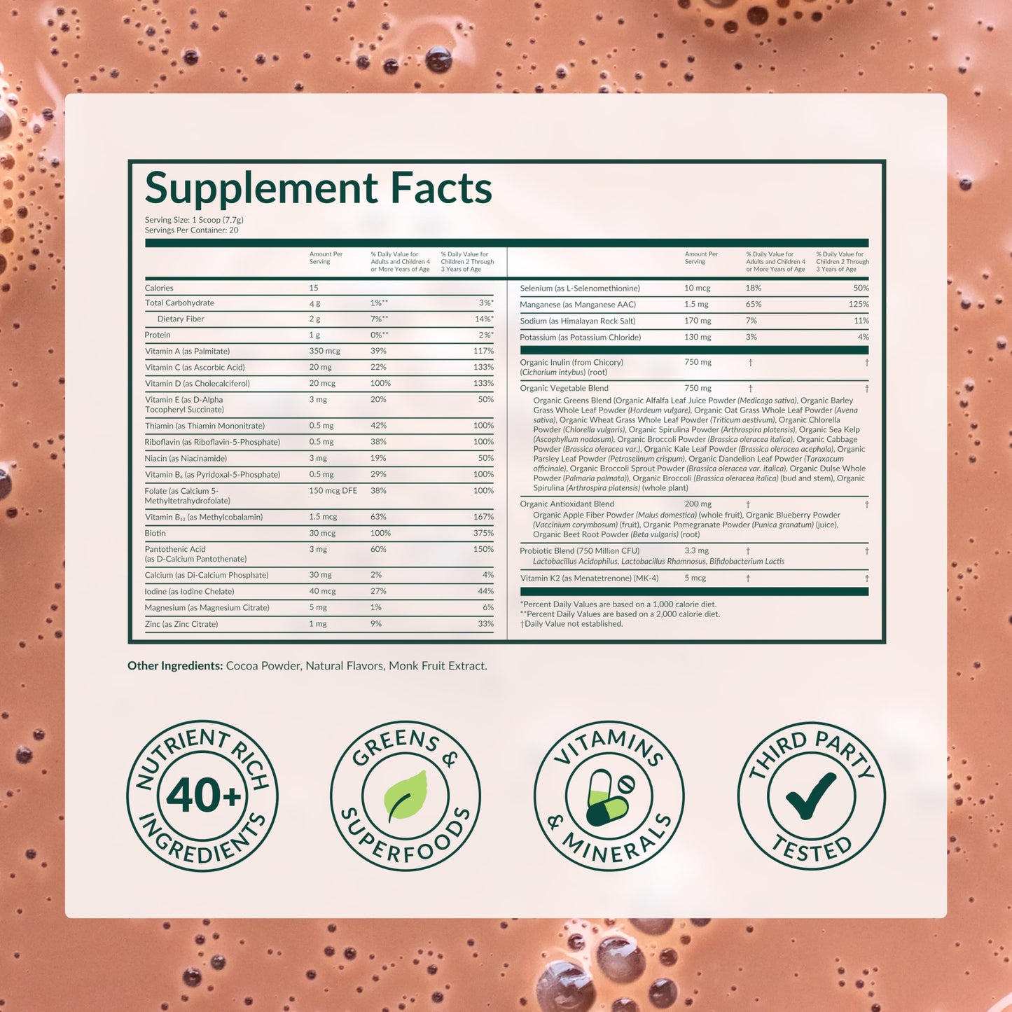 Beam Kids Multivitamin Powder – Kids Vitamins with Greens, Probiotic & Prebiotic, Immune Support for Children & Toddlers, No Artificial Sweeteners, For Picky Eaters, Beam