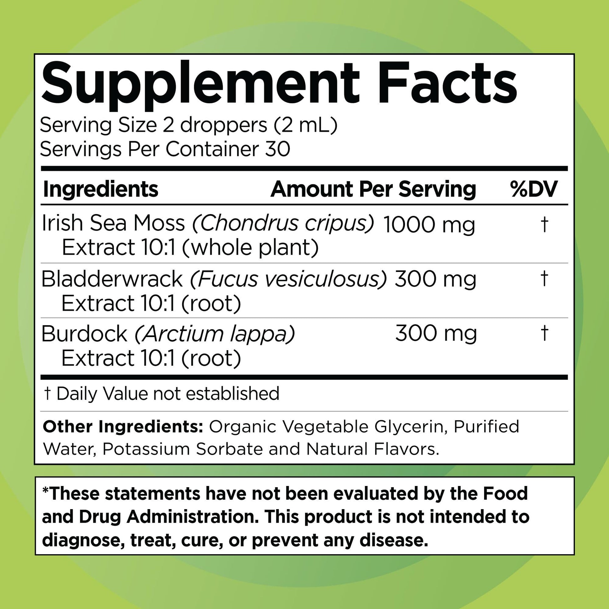 Liquid Naturals Irish Sea Moss Drops - Citrus Berry Flavor - 92+ Essential Minerals & Vitamins - Energy, Skin, Gut, Recovery - Bladderwrack and Burdock Root - 2 fl. oz Liquid Naturals buy australia supplements