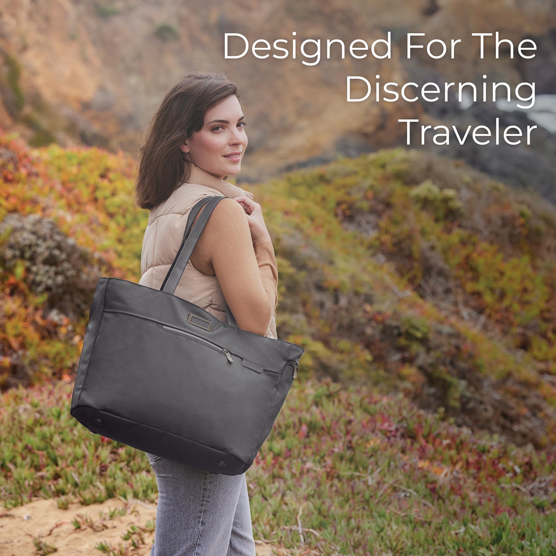 Briggs & Riley Traveler Tote Bag - Nylon Tote Bag for Weekend Travel & Work, Smooth Zipper Closure - Baseline Collection Gsupps Australia