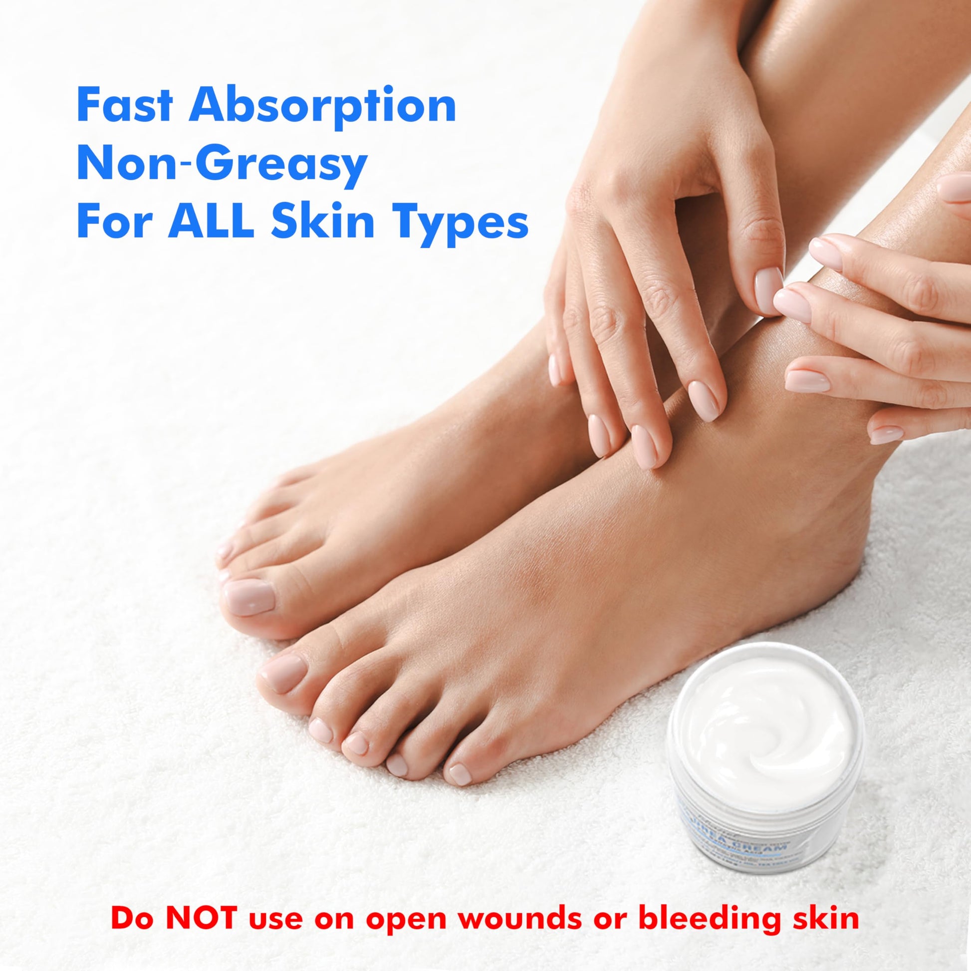 Ebanel Urea Cream 40% plus Salicylic Acid 2%, Foot Cream for Dry Cracked Heels Feet Knees Elbows Hands, Foot Dead Skin Cuticle Callus Remover Toenail Softener, Keratolytic Skin Barrier Repair Ebanel buy australia supplements