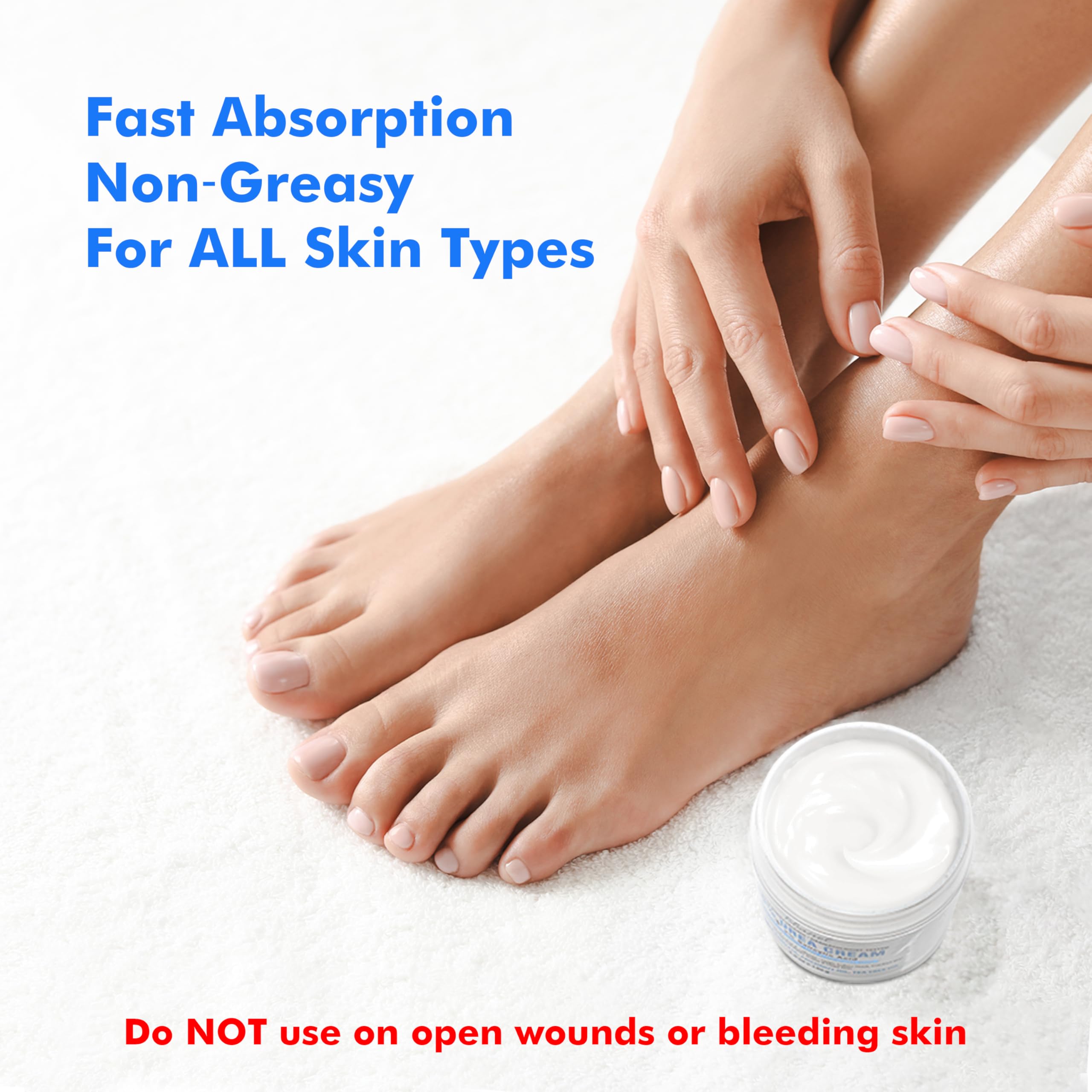 Ebanel Urea Cream 40% plus Salicylic Acid 2%, Foot Cream for Dry Cracked Heels Feet Knees Elbows Hands, Foot Dead Skin Cuticle Callus Remover Toenail Softener, Keratolytic Skin Barrier Repair Ebanel buy australia supplements