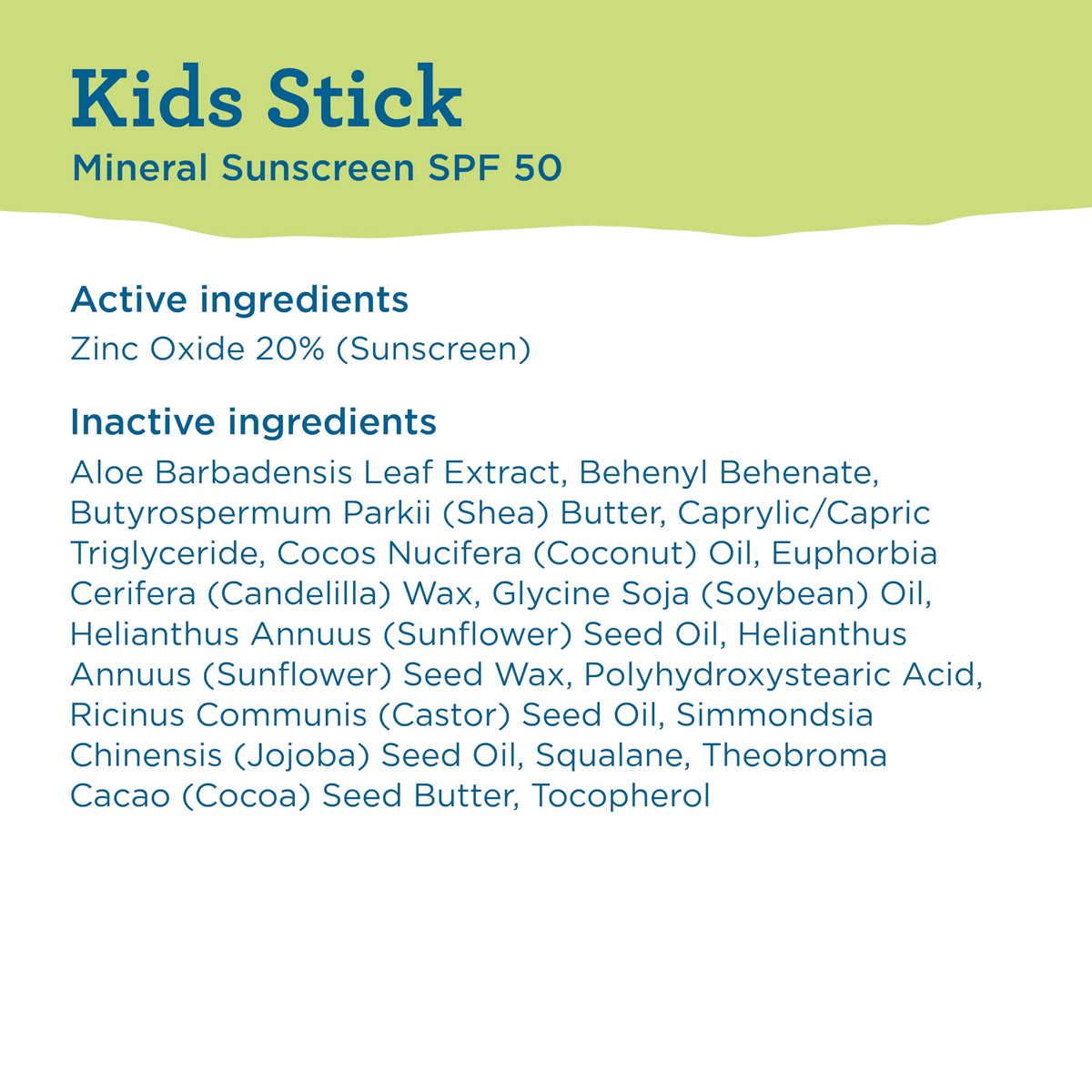 Blue Lizard Kids Mineral SPF 50 Sunscreen Stick, Zinc Oxide, 100% Mineral Actives, Developed for Kids’ Sensitive Skin, TSA-Friendly, Vegan, Paraben-free, Fragrance-Free, 0.5 oz BLUE LIZARD