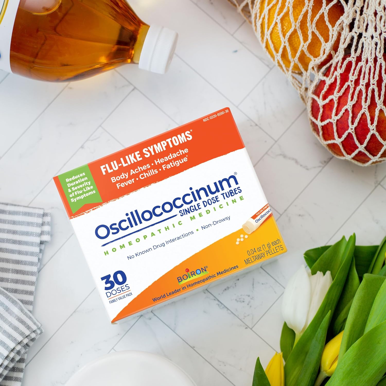 Boiron Oscillococcinum for Relief from Flu-Like Symptoms of Body Aches, Headache, Fever, Chills, and Fatigue - 30 Doses Gsupps Australia