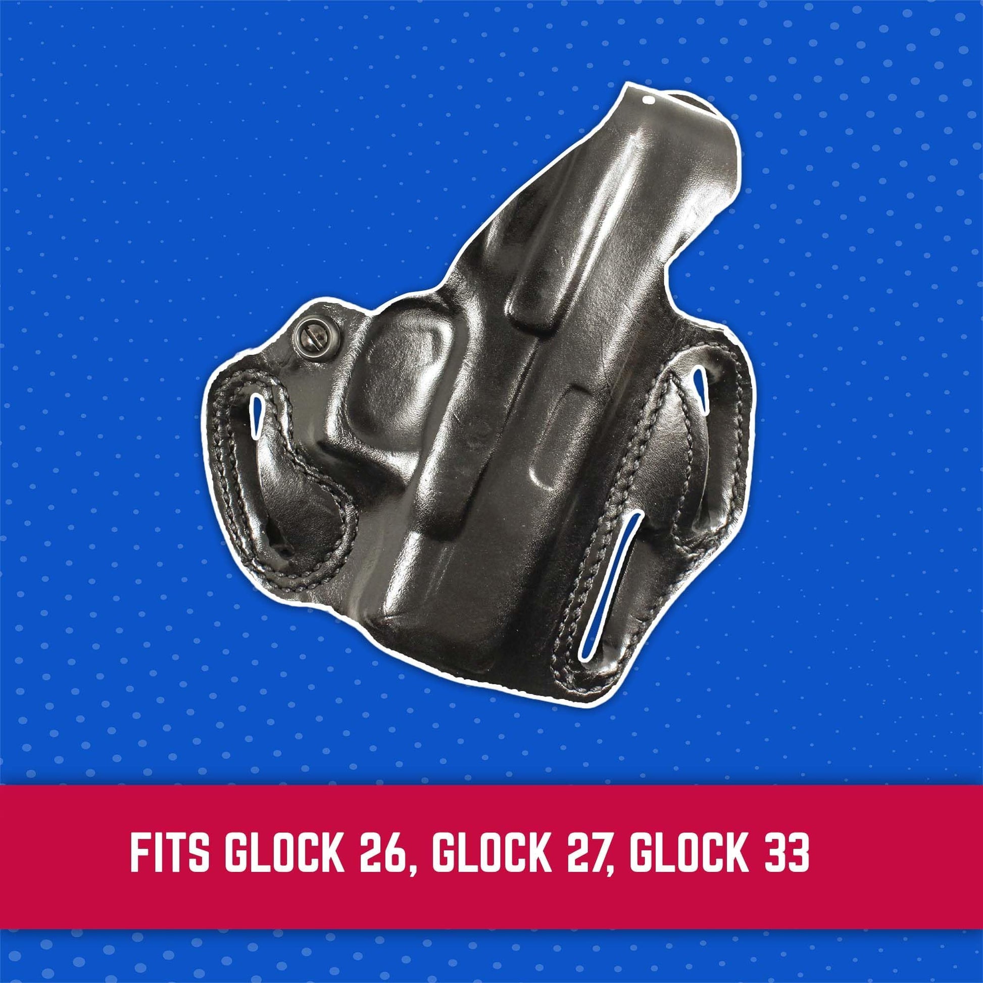 DeSantis Thumb Break Scabbard - OWB Gun Holster for Men and Women, Leather Belt Slide Holster for Pistols, Exact Molding, Secure and Highly Concealable OWB Carry Gsupps Australia
