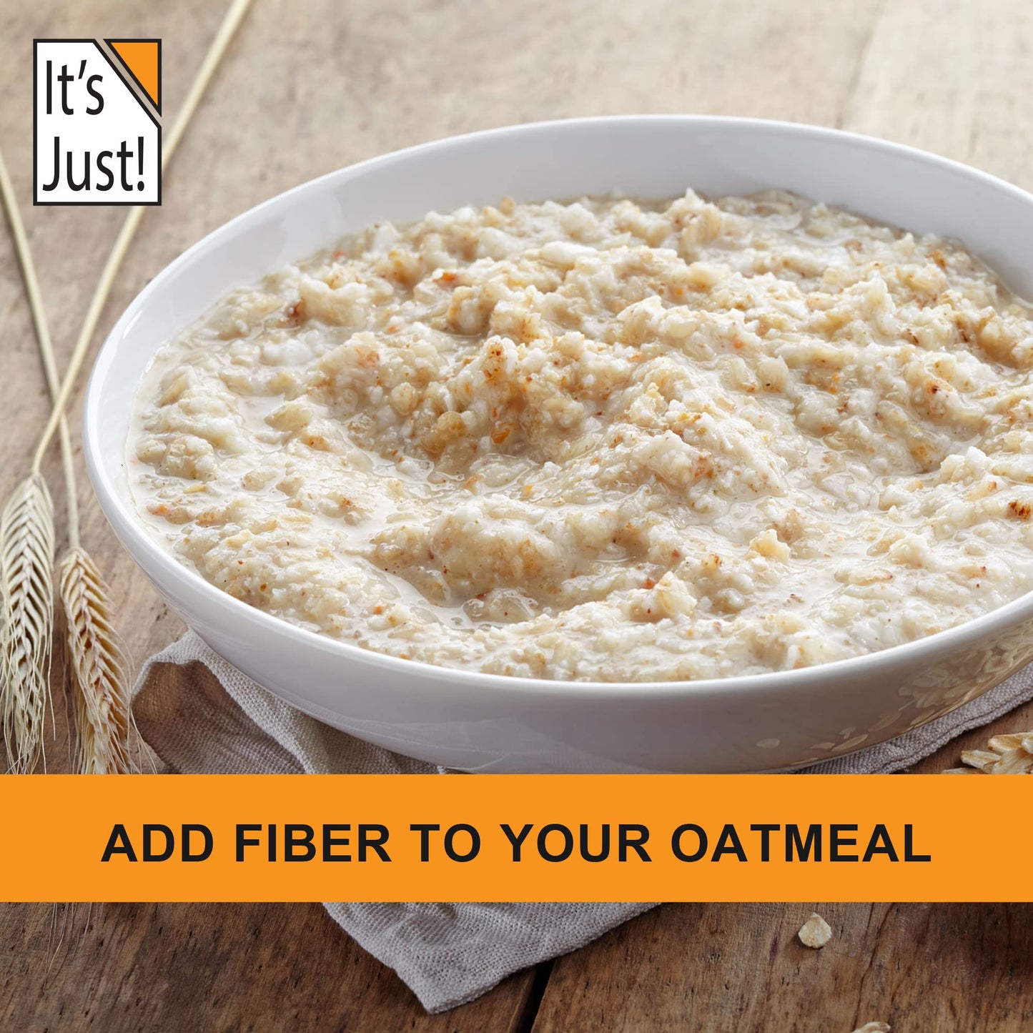 It's Just! - Psyllium Husk Powder, Easy Mixing Dietary Fiber, Cleanse Your Digestive System It's Just!