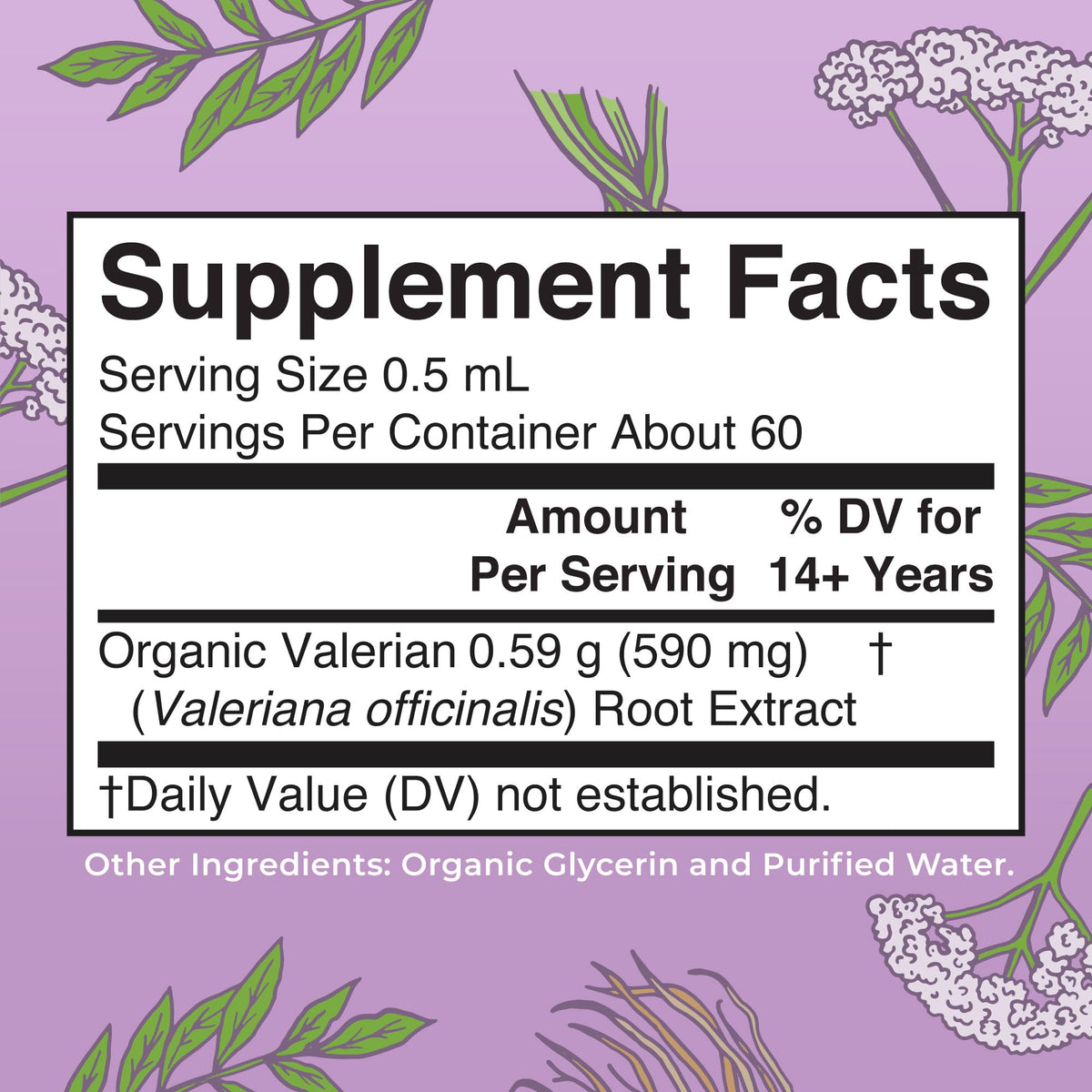 MARYRUTH'S Organics Valerian Root Liquid Drops | 2 Month Supply | Sugar Free | USDA Organic Valerian Root Drops | Support Sleep | Calm and Stress Relief MARYRUTH'S