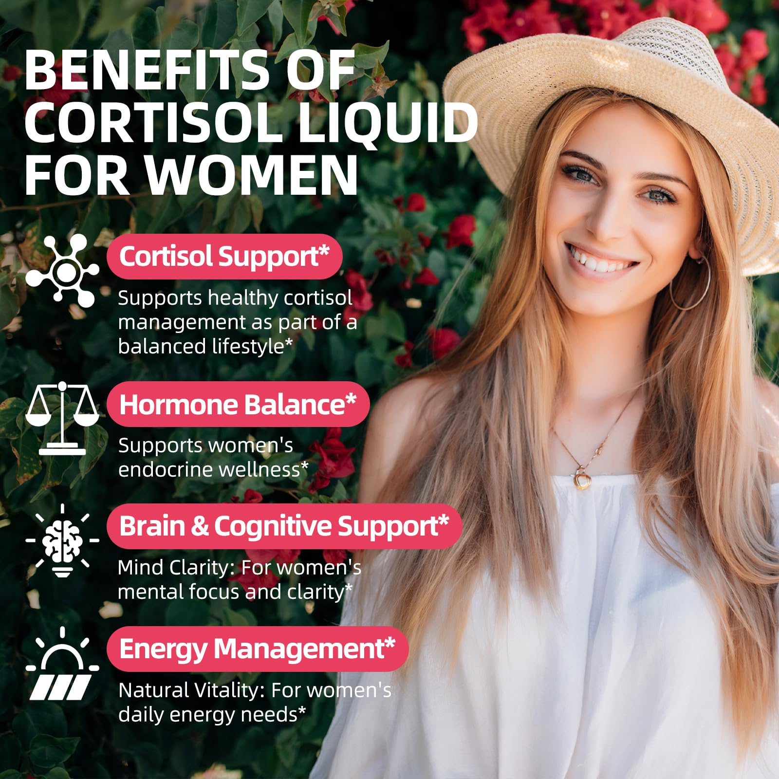 GZ HAOYUAN Cortisol Supplement Liquid Drops for Women and Men with Magnesium, Ashwagandha, L-theanine, Phosphatidylserine for Lower Cortisol, Calm, Mood, Sleep Support - 2 FL.OZ, Strawberry GZ HAOYUAN buy australia supplements