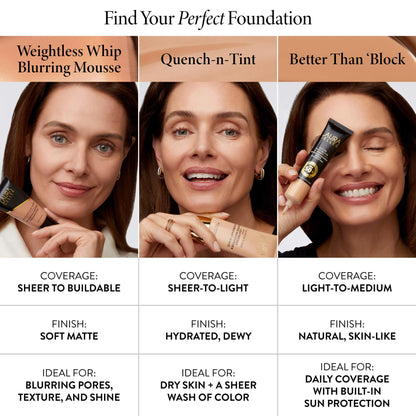 LAURA GELLER Weightless Whip Mousse Foundation, Buildable - Golden Medium LAURA GELLER NEW YORK