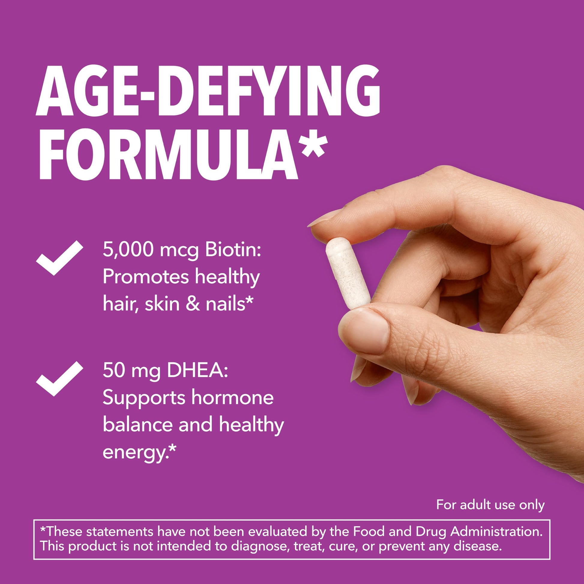 DHEA 50mg Per Serving, Vegan, Non-GMO Hormone Balance Supplement, 60ct | DHEA Supplement for Men and Women, Supports Energy, Healthy Aging, Hormone Balance, Mood and Vitality, 2-Month Supply Gsupps Australia