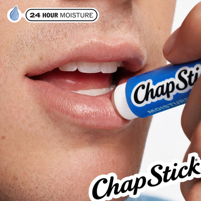ChapStick Moisture + SPF 15 Bulk Lip Balm Sunscreen 12-Pack, 0.15 Oz Ea ChapStick