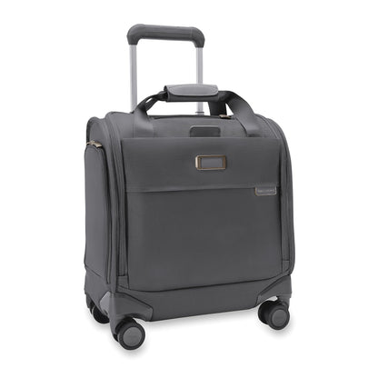 Briggs & Riley Essential 22" Carry On Expandable Spinner - Luggage for Travel, Suitcases with Wheels, Softside Rolling Bag for Men & Women, Self-Repairing Zipper - Baseline Collection, Black Gsupps Australia