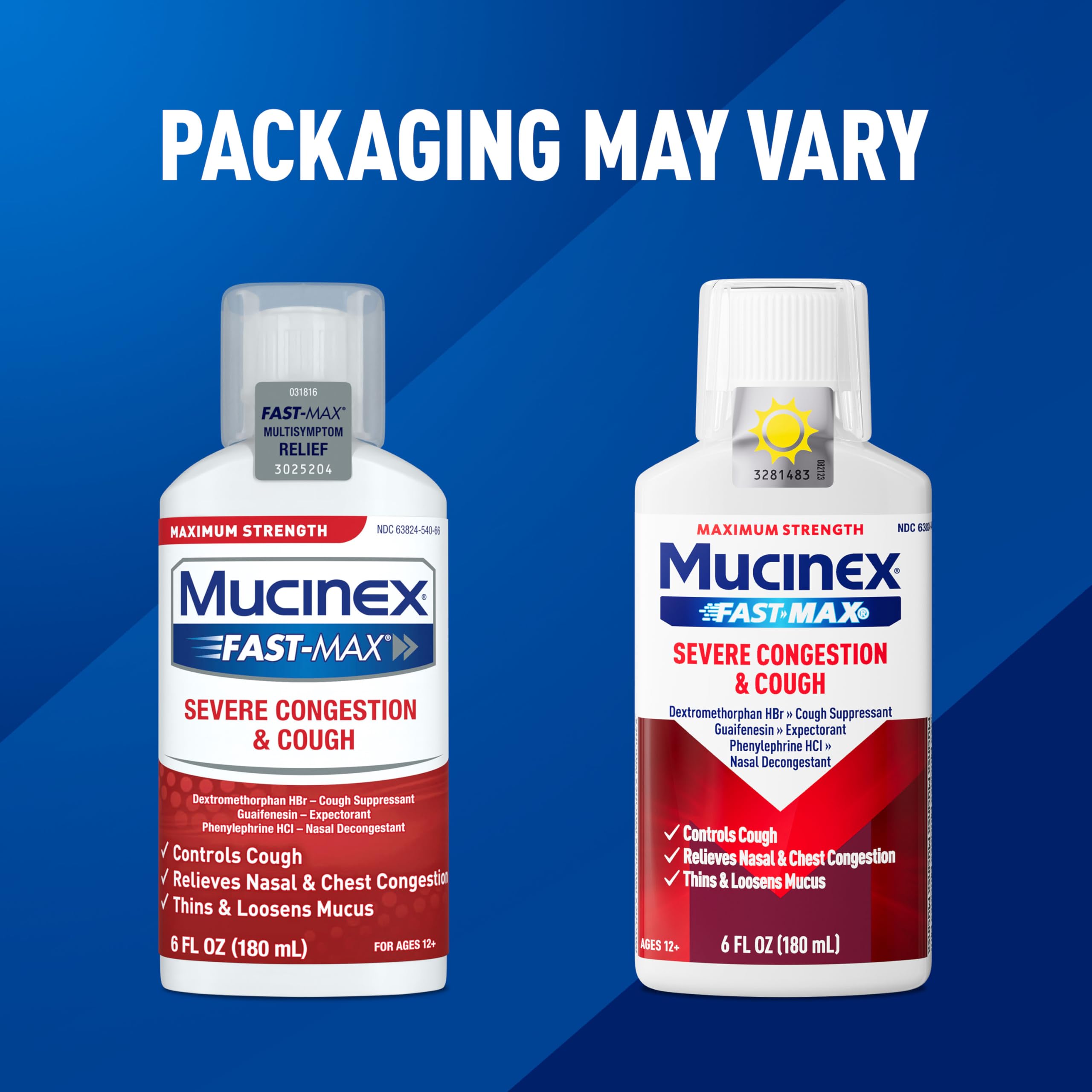 Mucinex Fast-Max Severe Congestion & Cough Medicine, Maximum Strength Symptom Relief, Over-The-Counter Medication, Cold Medicine, Cough Suppressant, Expectorant, Nasal Decongestant, 6 FL OZ Mucinex buy australia supplements