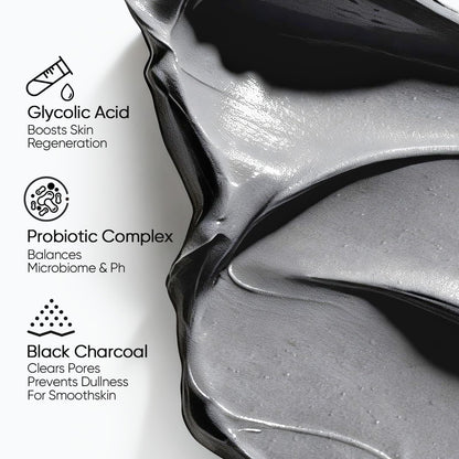 SKINTIFIC Deep Pore Cleansing Blackhead Remover Face Mask Stick, Mud Mask with Natural Alaska Volcano Clay, Gentle Exfoliating, Smoothing Skin, Non-Drying, Skincare Facial Mask SKINTIFIC