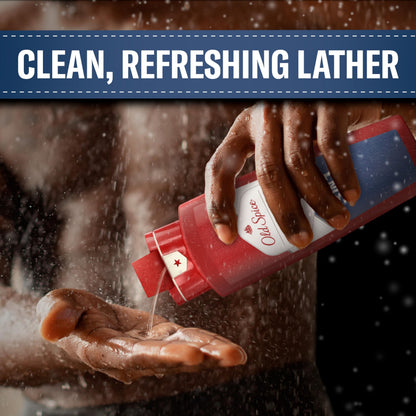 Old Spice Refreshing 2-in-1 Hair & Body Wash Conditioner for Men, High Endurance, 3X Defense, 24/7 Shower Fresh with Lasting Scent, Scented, 24 oz Old Spice