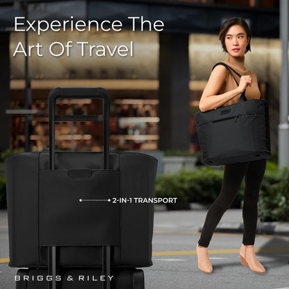 Briggs & Riley Traveler Tote Bag - Nylon Tote Bag for Weekend Travel & Work, Smooth Zipper Closure - Baseline Collection Gsupps Australia