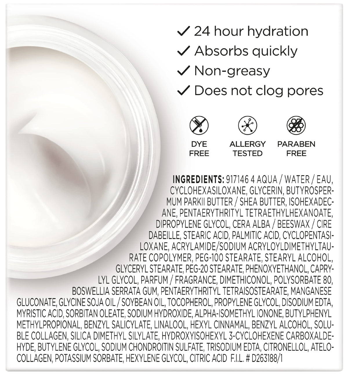 L’Oreal Paris Collagen Daily Face Moisturizer, Anti Aging Face Cream to Reduce Wrinkles and Provide Intense Hydration, 1.7 oz L'Oreal Paris