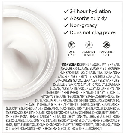 L’Oreal Paris Collagen Daily Face Moisturizer, Anti Aging Face Cream to Reduce Wrinkles and Provide Intense Hydration, 1.7 oz L'Oreal Paris