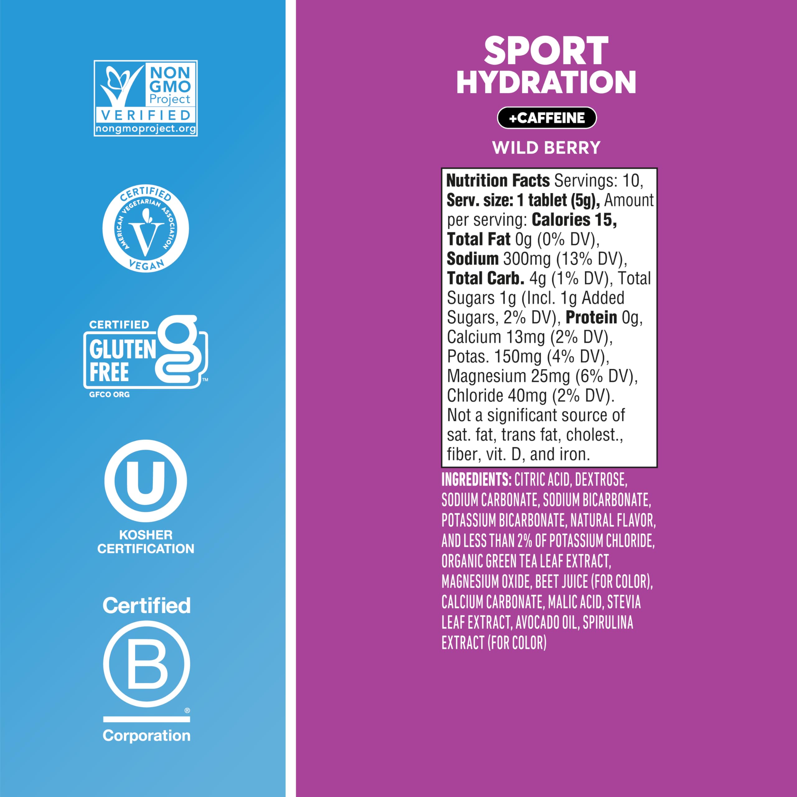 Nuun, Electrolyte Drink Tabs Energy Wild Berry, 8 Count, 1.9 Ounce Nuun buy australia supplements