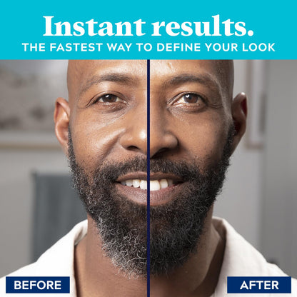 JUST FOR MEN 1-Day Beard & Brow Color, Temporary Color, Black Just for Men