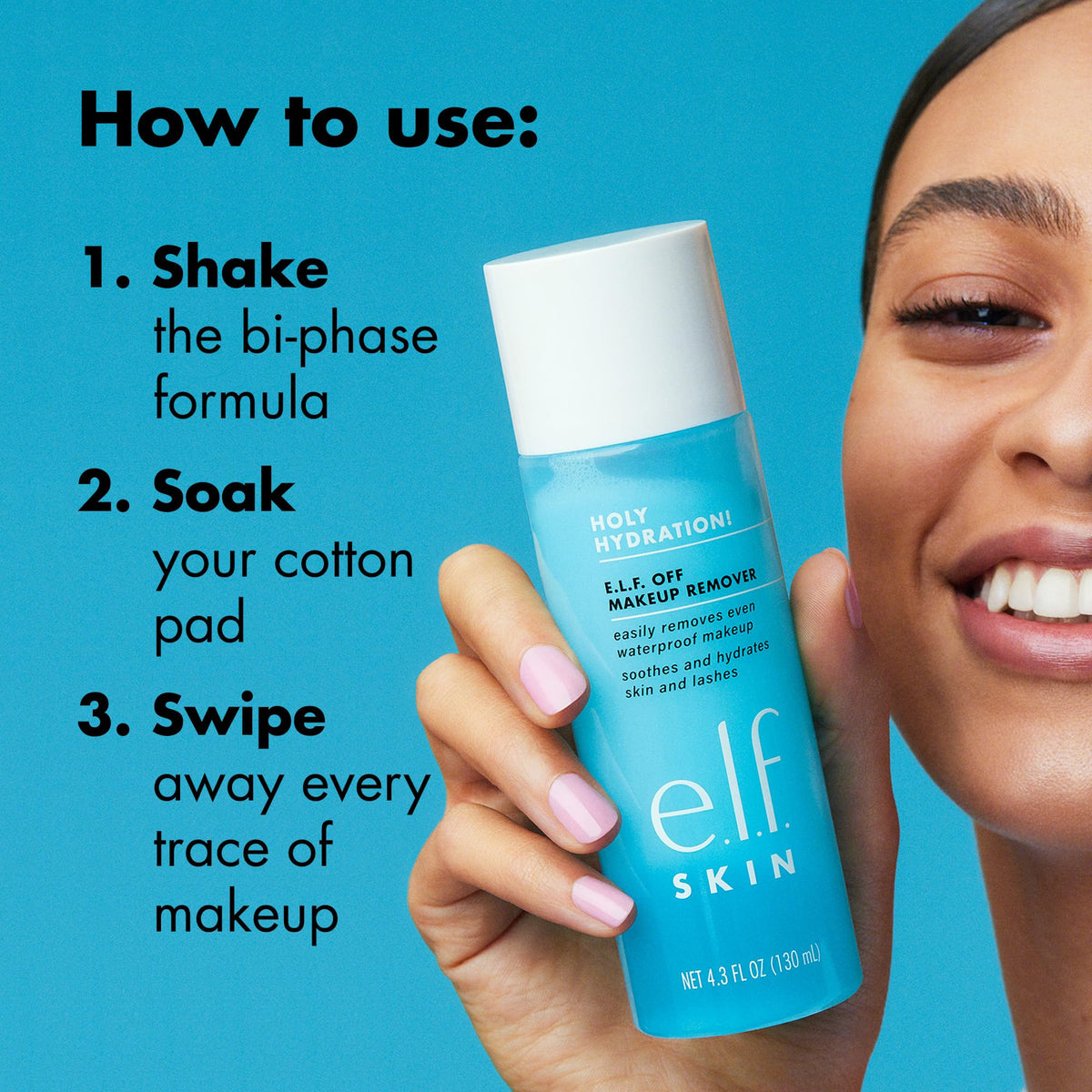e.l.f. el.f. SKIN Holy Hydration Off Makeup Remover e.l.f.