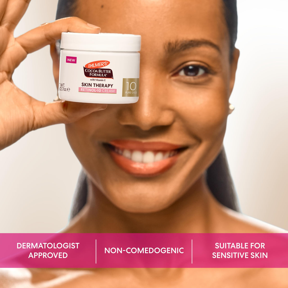 Palmer's Skin Therapy Face Cream, Retinol-10 Moisturizer (2.7 Oz) Palmer's