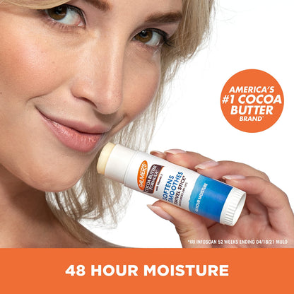 Palmer's Cocoa Butter Formula Moisturizing Swivel Stick with Vitamin E, Lip Balm for Valentine's Day, Face & Body Moisturizer Stick Palmer's