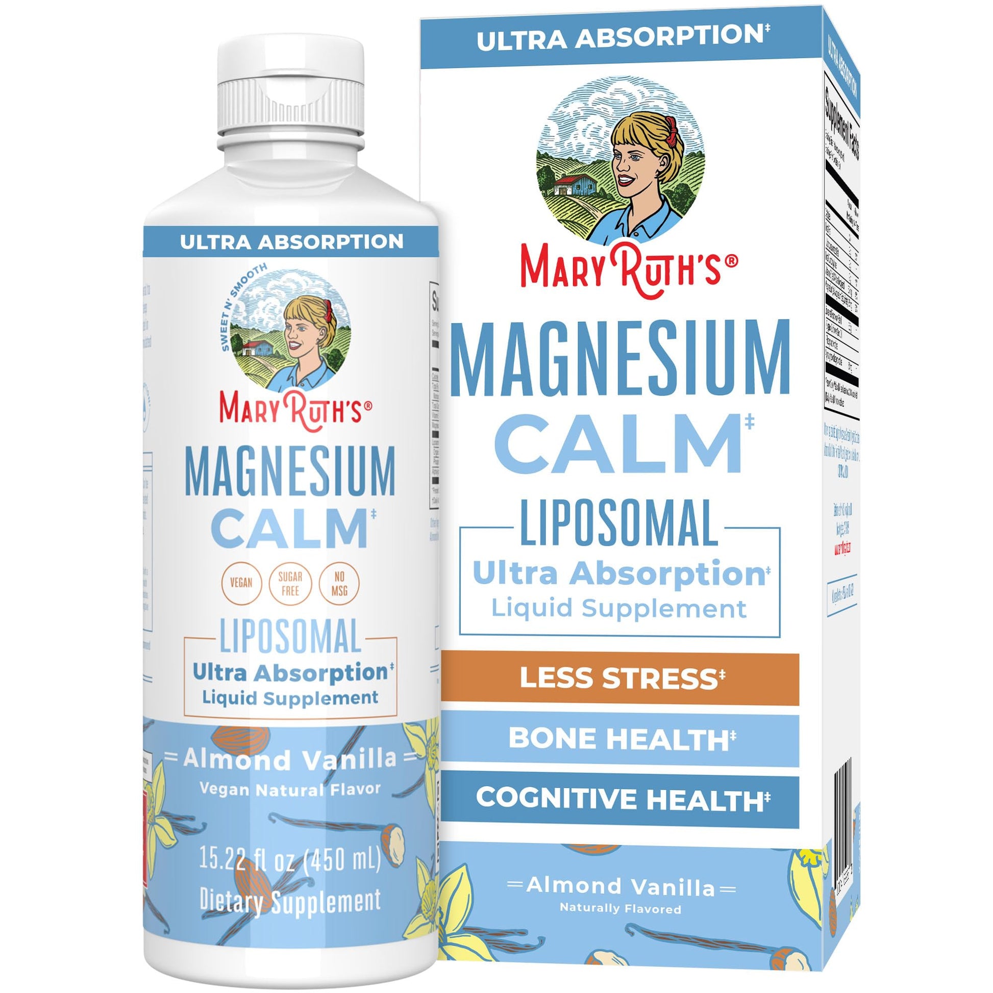 MaryRuth Organics Magnesium Liposomal| Magnesium Supplement | Magnesium Bisglycinate | Muscle & Bone Support | Mood Support Vitamin | Vegan | Non-GMO | Gluten Free | 15.22 Fl Oz | 30 Servings MARYRUTH'S buy australia supplements