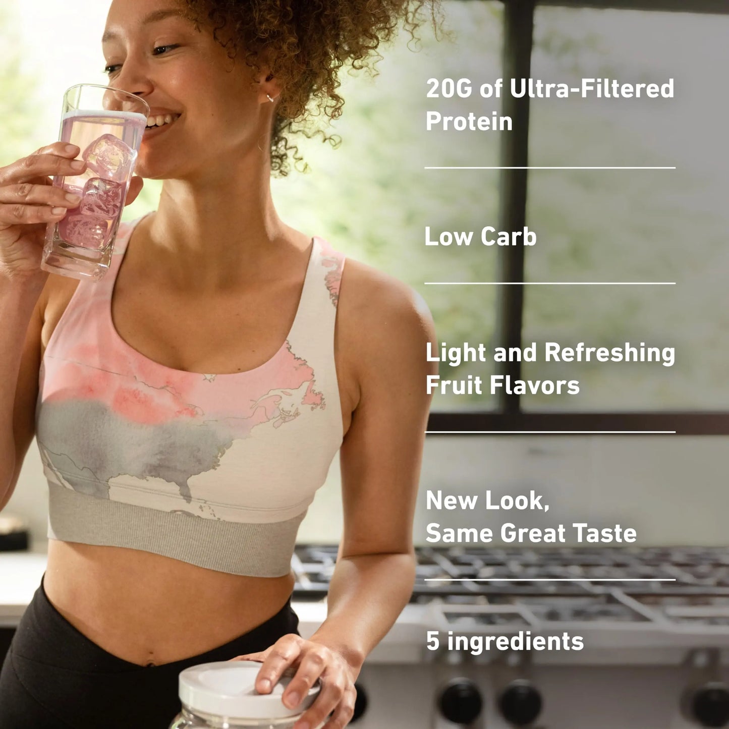 Isopure Clear Whey Isolate Protein Powder, Lactose Free, Gluten Free, Naturally Flavored, Tropical Punch, 20g Protein Per Serving, 14.1 Oz, 16 Servings (Packaging May Vary) Isopure