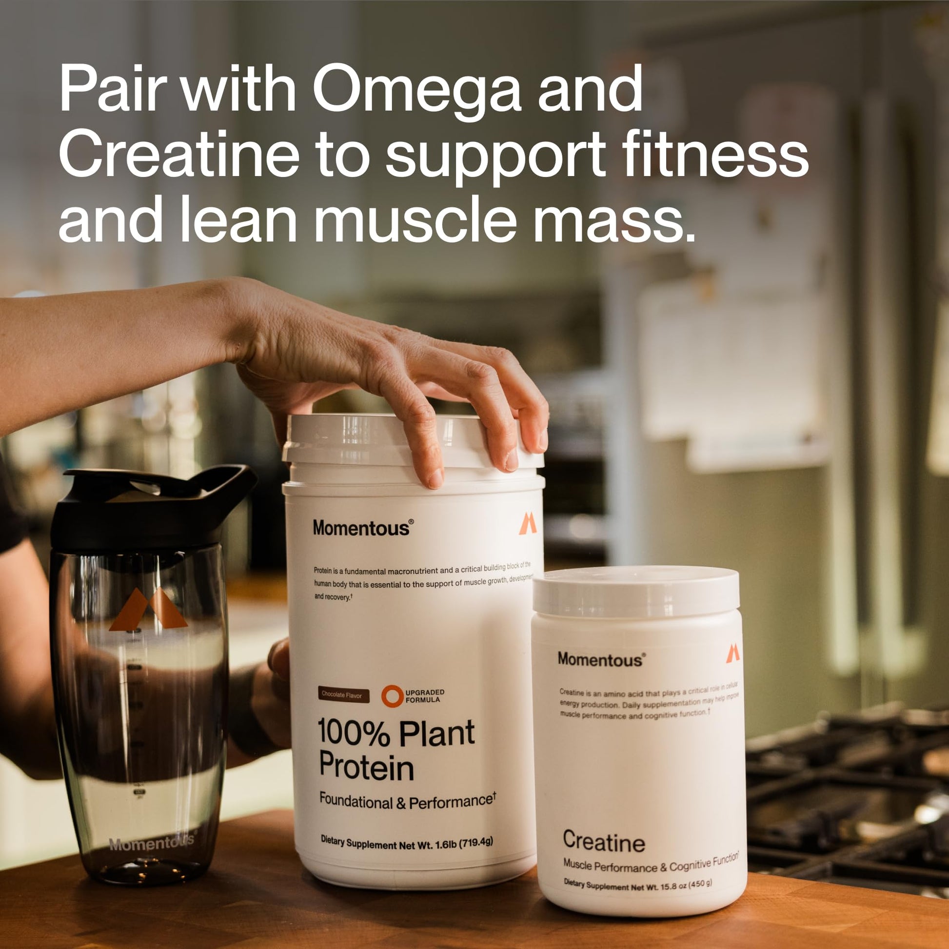 Momentous Vegan Protein Powder - 20 g Plant-Based Protein - NSF Certified for Sport - Gluten-Free - Non-GMO - 22 Servings for Essential Everyday Use - Chocolate Momentous buy australia supplements