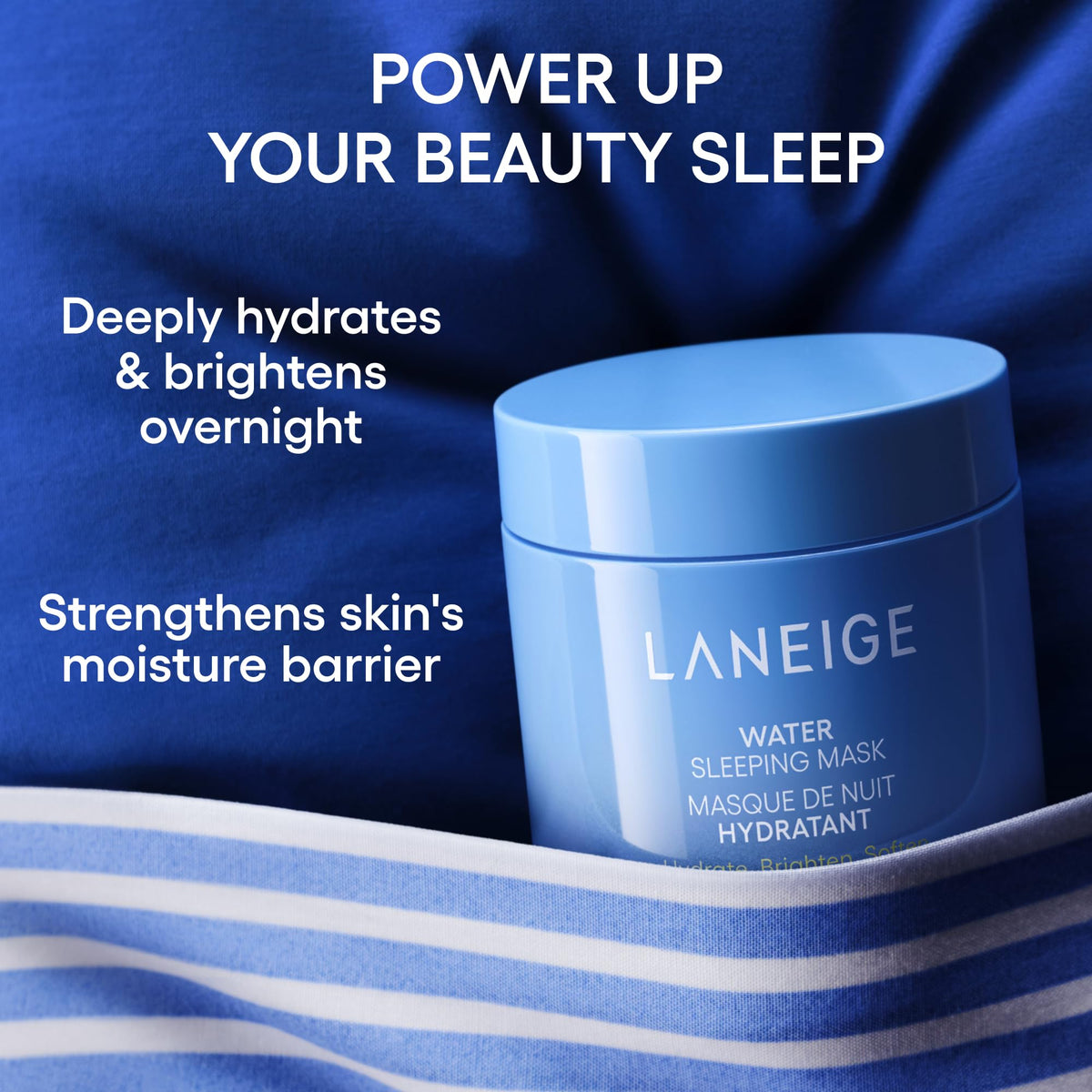 LANEIGE Water Sleeping Mask: Brightening Overnight Korean Sleeping Mask for Deep Hydration LANEIGE