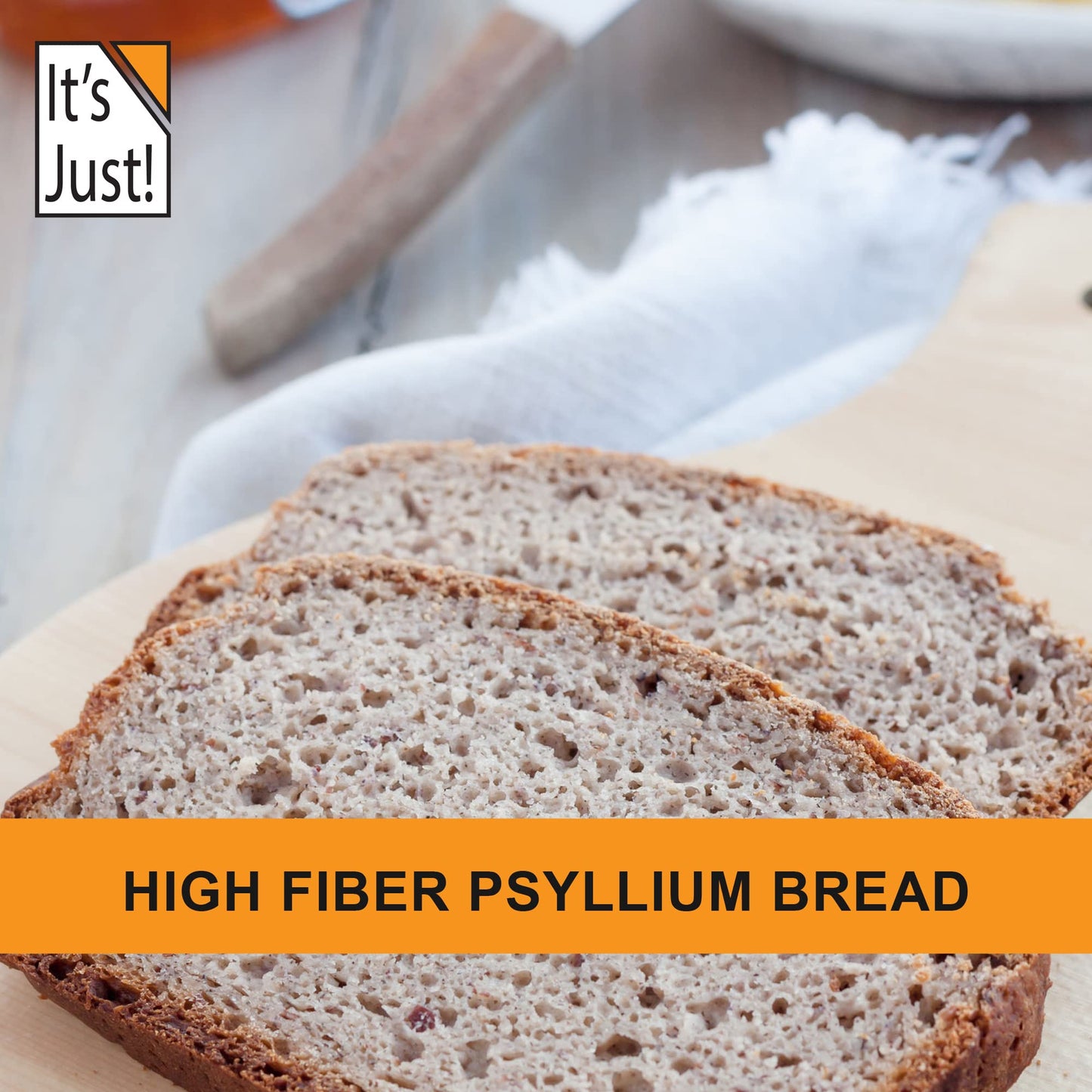 It's Just! - Psyllium Husk Powder, Easy Mixing Dietary Fiber, Cleanse Your Digestive System It's Just!