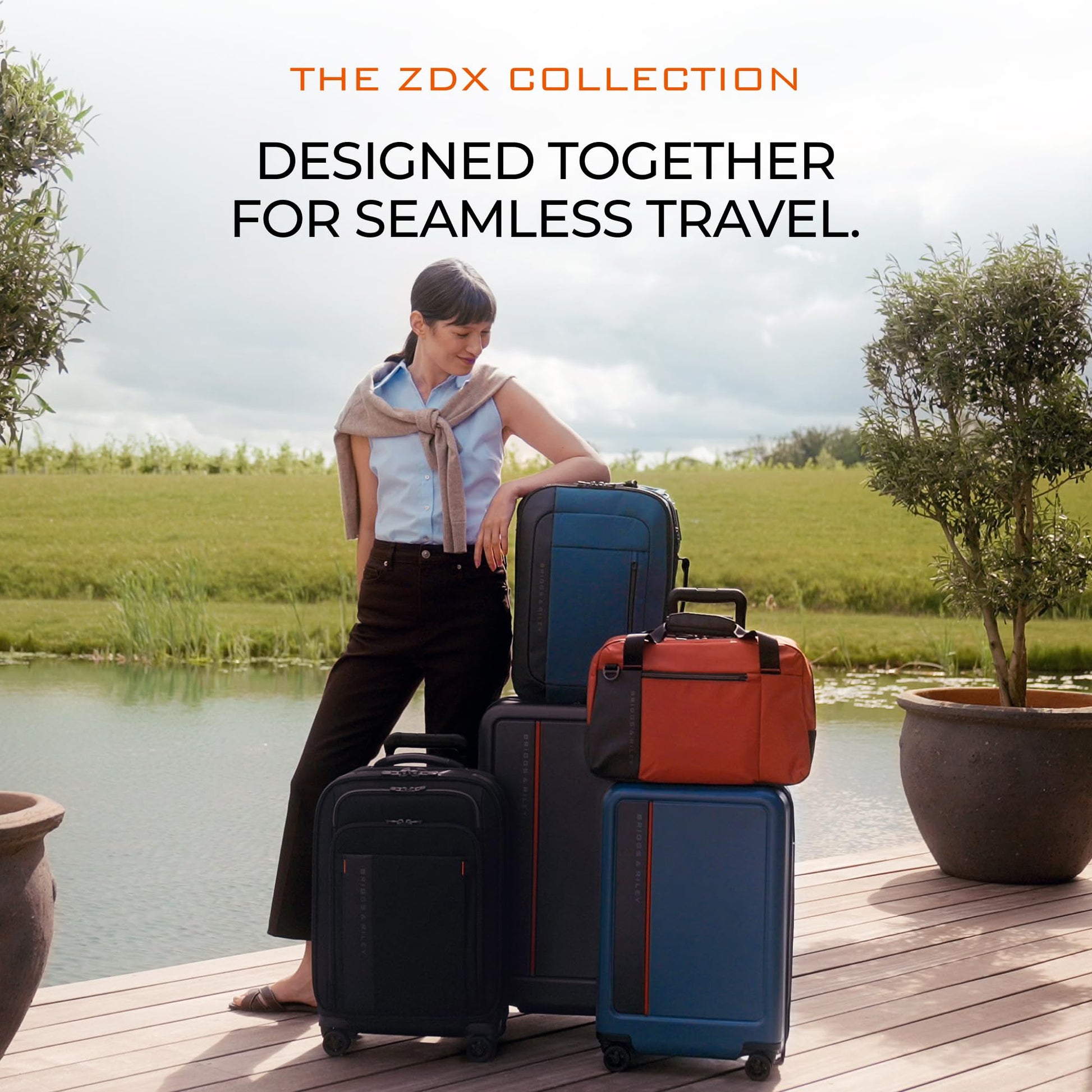 Briggs & Riley ZDX Global Softside Carry-On Spinner, Black Gsupps Australia