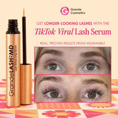 Grande Cosmetics GrandeLASH-MD Lash Enhancing Serum, 1mL, 6-Week Supply Grande Cosmetics