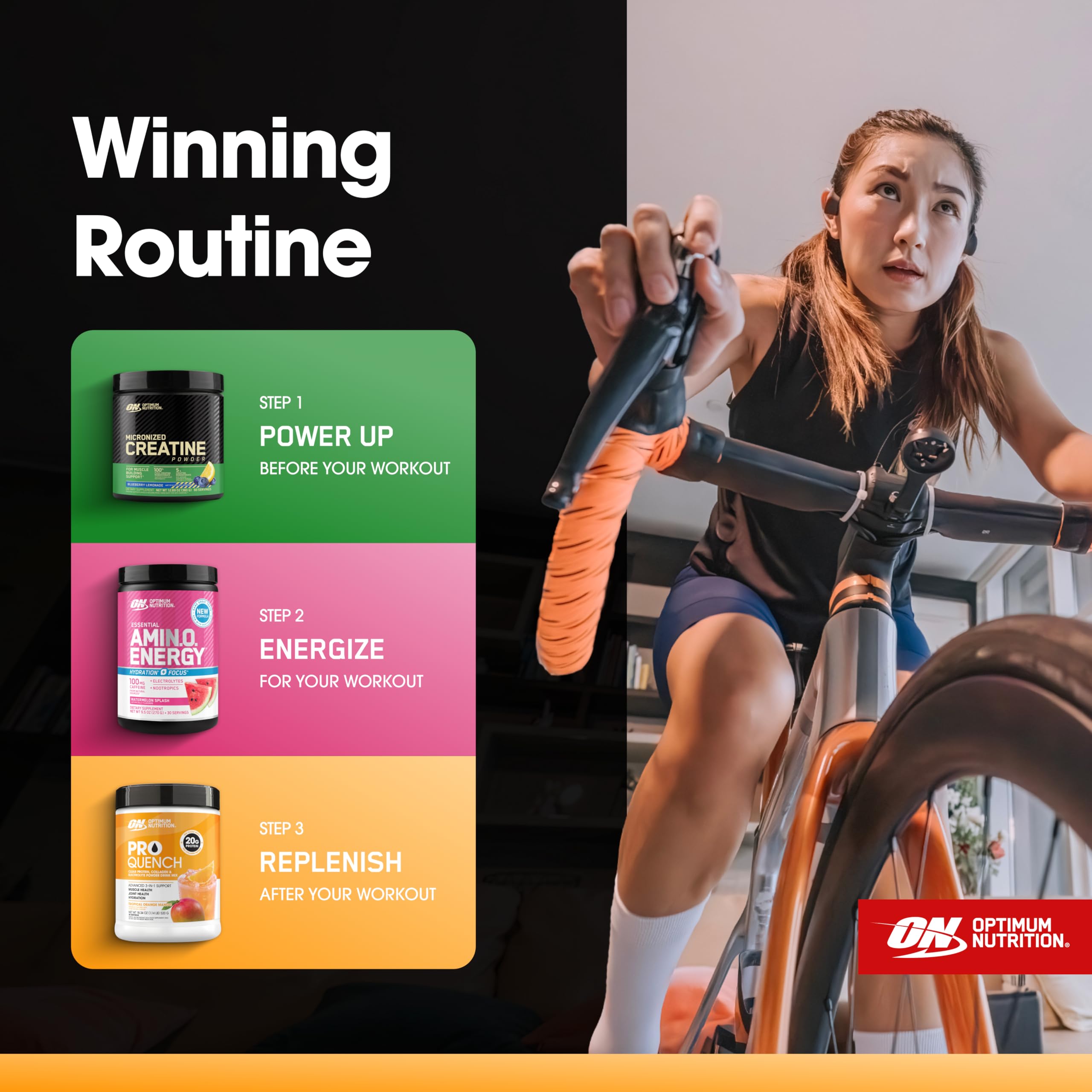 Optimum Nutrition Pro Quench, 10g Clear Protein, 10g Collagen peptides & Electrolyte Powder Drink Mix, Tropical Orange Mango, 20 Servings, Optimum Nutrition buy australia supplements