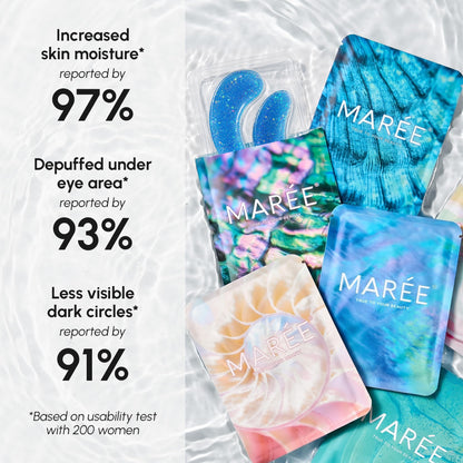 MAREE Eye Gels - Under Eye Patches for Puffy Eyes with Hyaluronic Acid MAREE