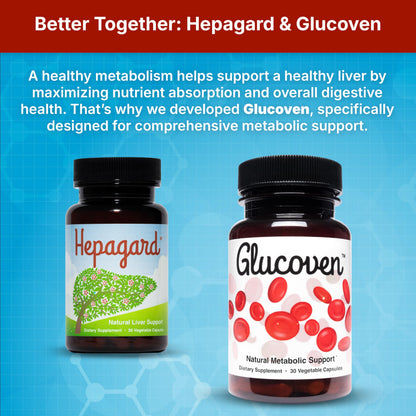 Hepagard - Natural Liver Support Supplement with N-Acetyl Cysteine (NAC) - Non-GMO, Vegan, Gluten-Free Hepagard