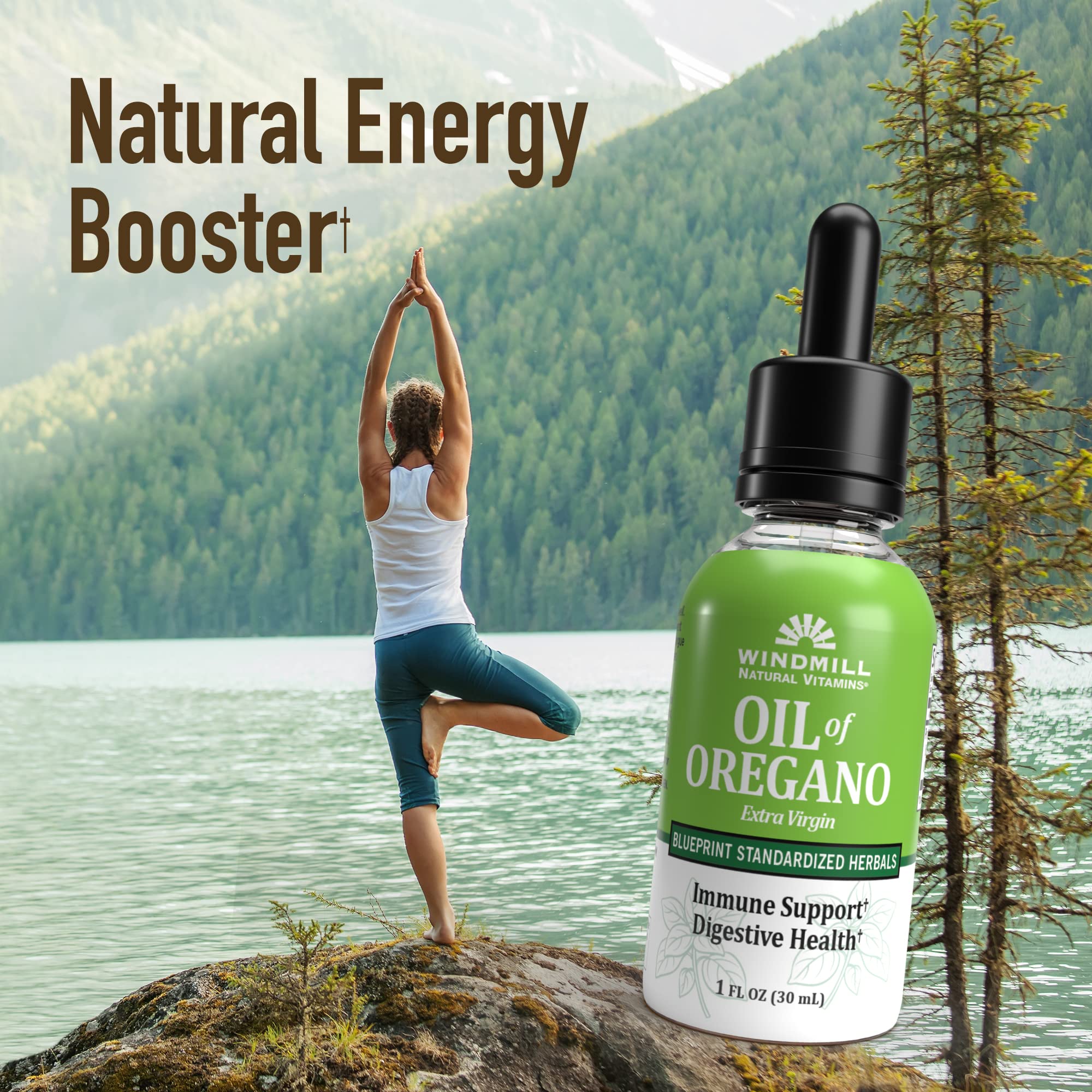 Windmill Natural Vitamins Oil of Oregano, Herbal Blend for Immune Support, Supports Digestive Health, 1 fl oz, 448 Servings Windmill buy australia supplements