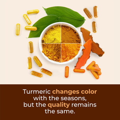 Turmeric with Black Pepper - High Potency Organic 1200mg Turmeric Curcumin Supplement for Joint Support & Digestive Health - Curcumin with Black Pepper Vimerson Health