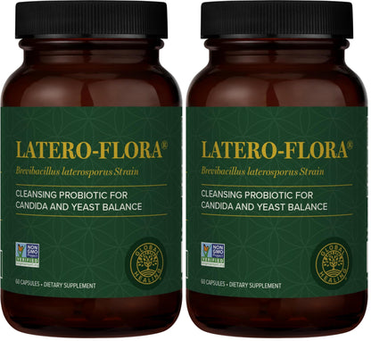 Latero-Flora Probiotic 60 count by Global Healing Center