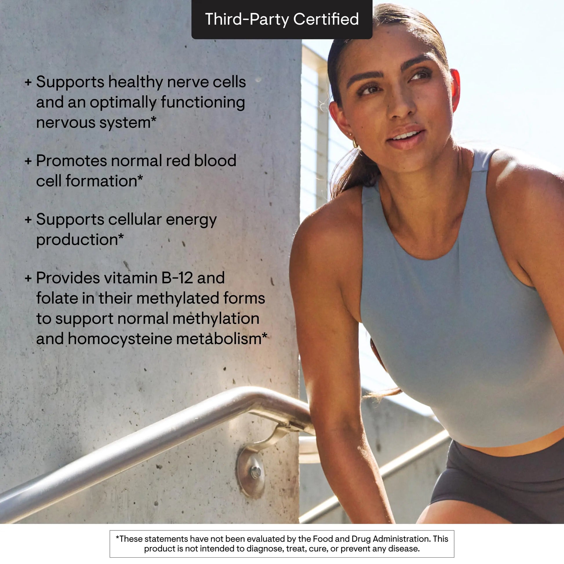 THORNE - B-Complex #12 - Vitamin B Complex with Choline Supplement - Supports Cellular Energy Production & a Healthy Nervous System* - Third-Party Certified THORNE