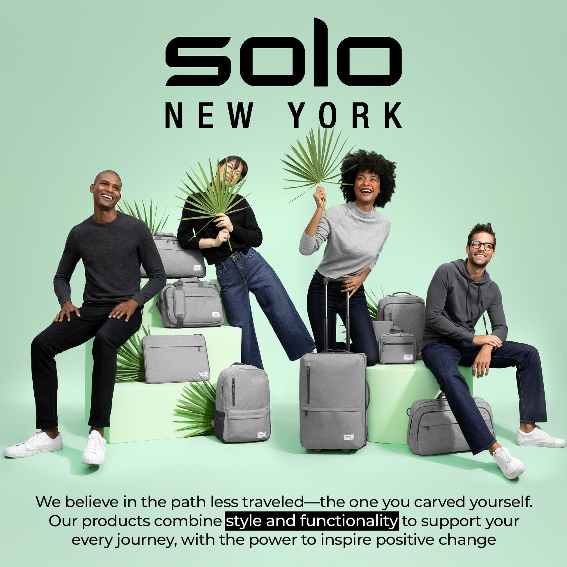 Solo New York Briefcase - 13.3" Laptop Carrying Bag for Women & Men, Brief for Travel & Work - Ace Slim, Black & Orange Gsupps Australia