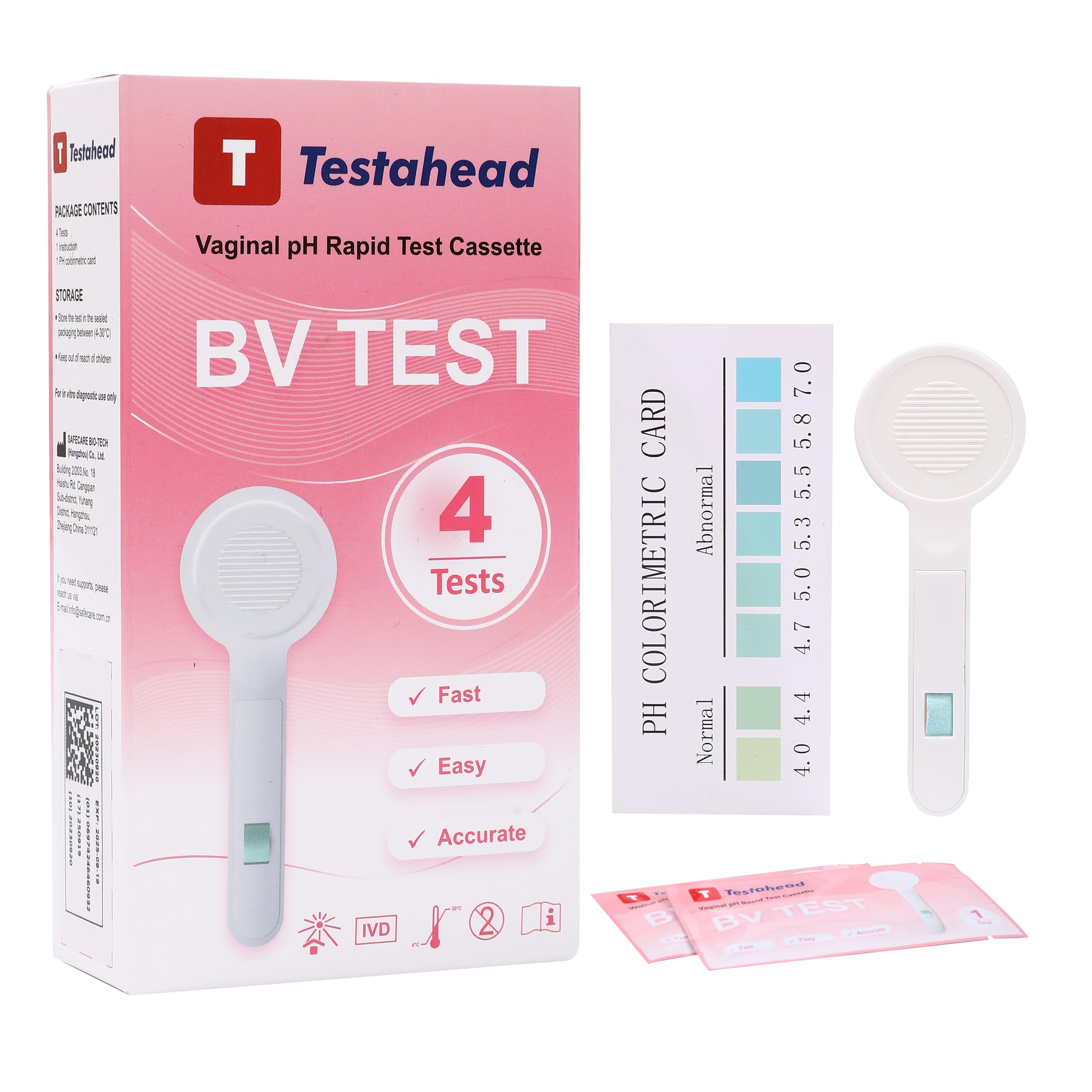 T TESTAHEAD Vaginal pH Test Strips, Feminine Health Vaginal pH Test Strips Kits T TESTAHEAD buy australia supplements