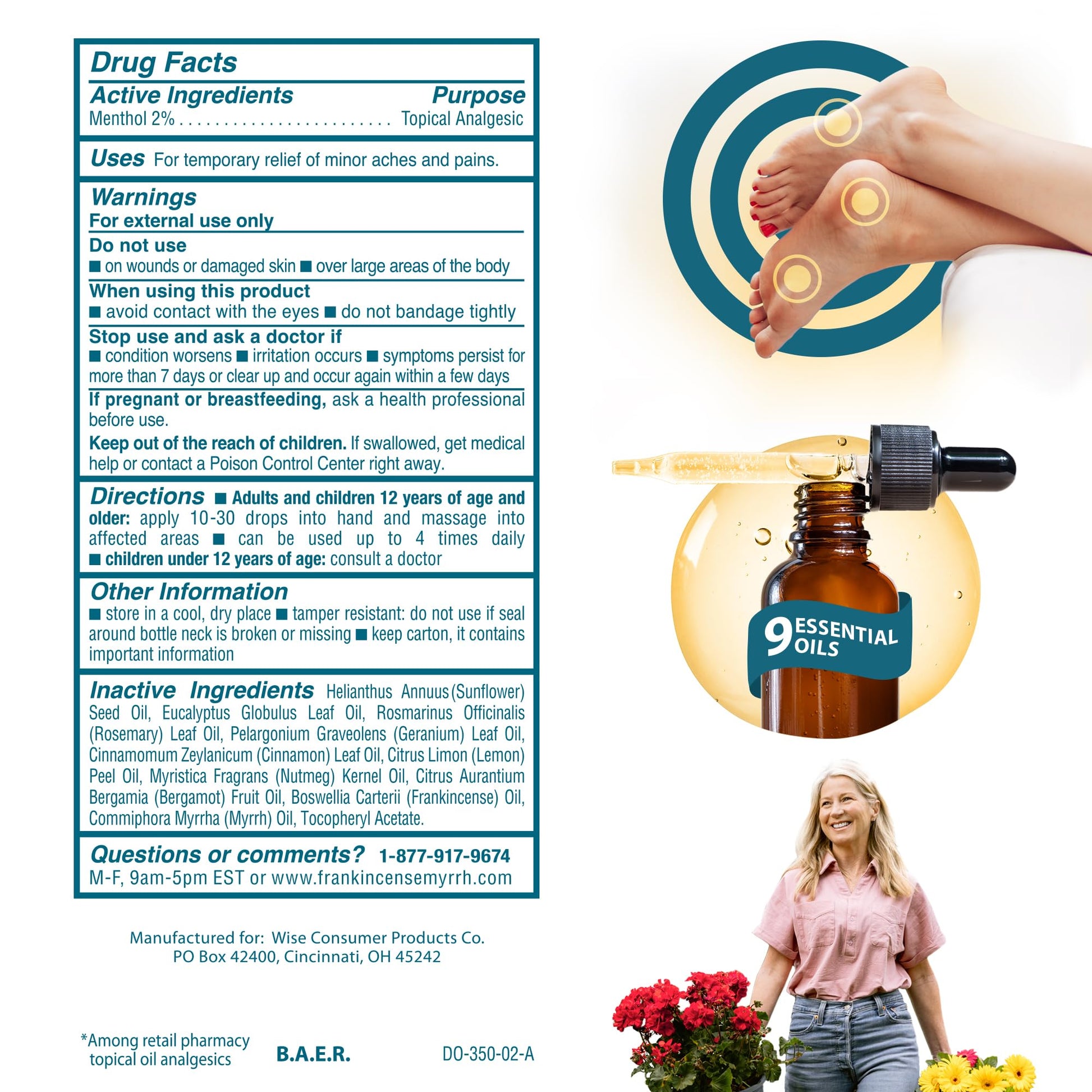 FRANKINCENSE & MYRRH Foot Pain Relief Rubbing Oil, Neuropathy Pain Relief for feet, Frankincense Essential Oil, Diabetic Lotion & Cream, Nerve, Neuropathy, Maximum Strength – 2 Pack FRANKINCENSE & MYRRH buy australia supplements