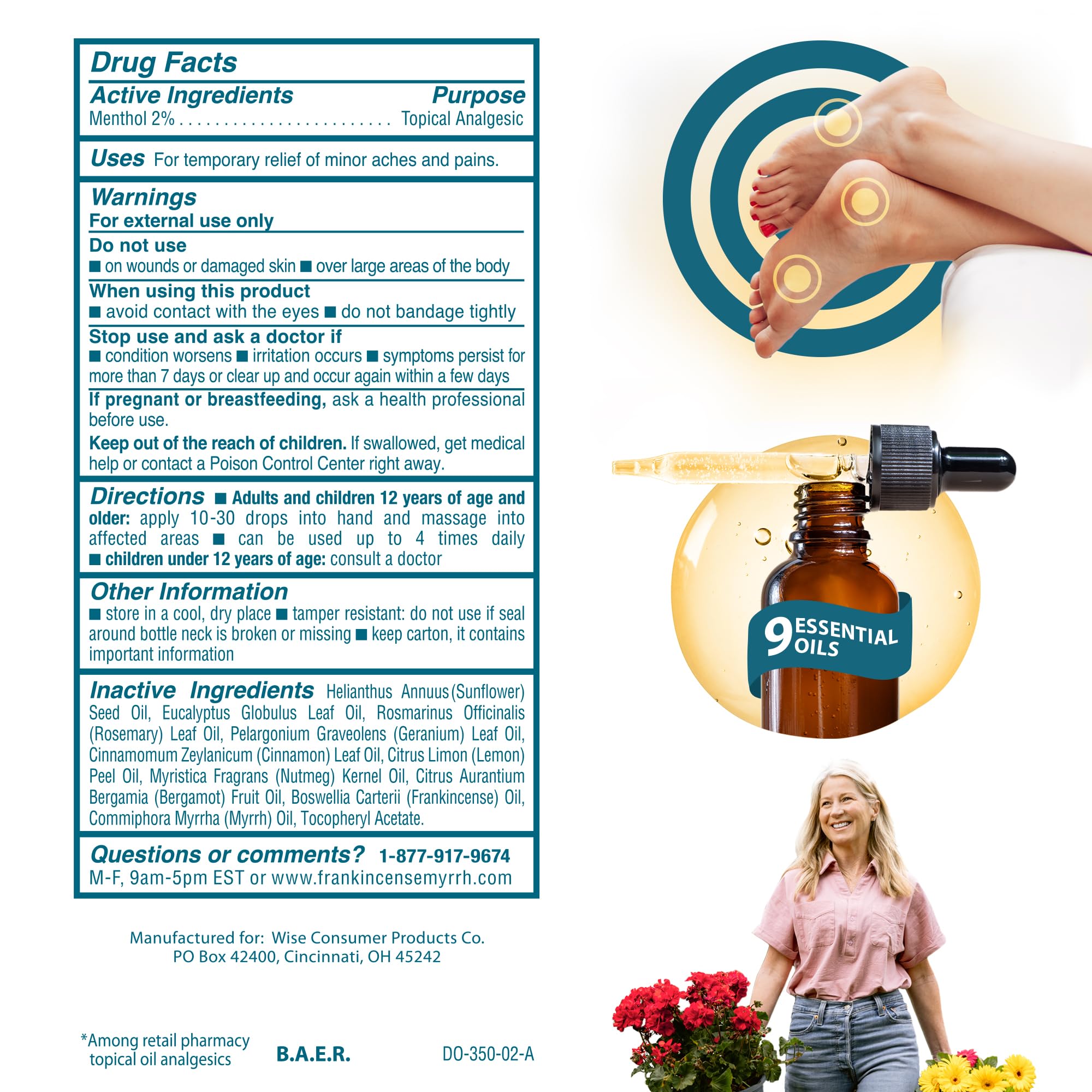 FRANKINCENSE & MYRRH Foot Pain Relief Rubbing Oil, Neuropathy Pain Relief for feet, Frankincense Essential Oil, Diabetic Lotion & Cream, Nerve, Neuropathy, Maximum Strength – 2 Pack FRANKINCENSE & MYRRH buy australia supplements