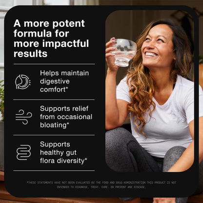 Toniiq Prebiotics and Probiotics – 200B CFU Synbiotic with Postbiotics IMMUSE® & ButyraGen® – 30 Strains for Gut & Digestive Health – Shelf-Stable Toniiq