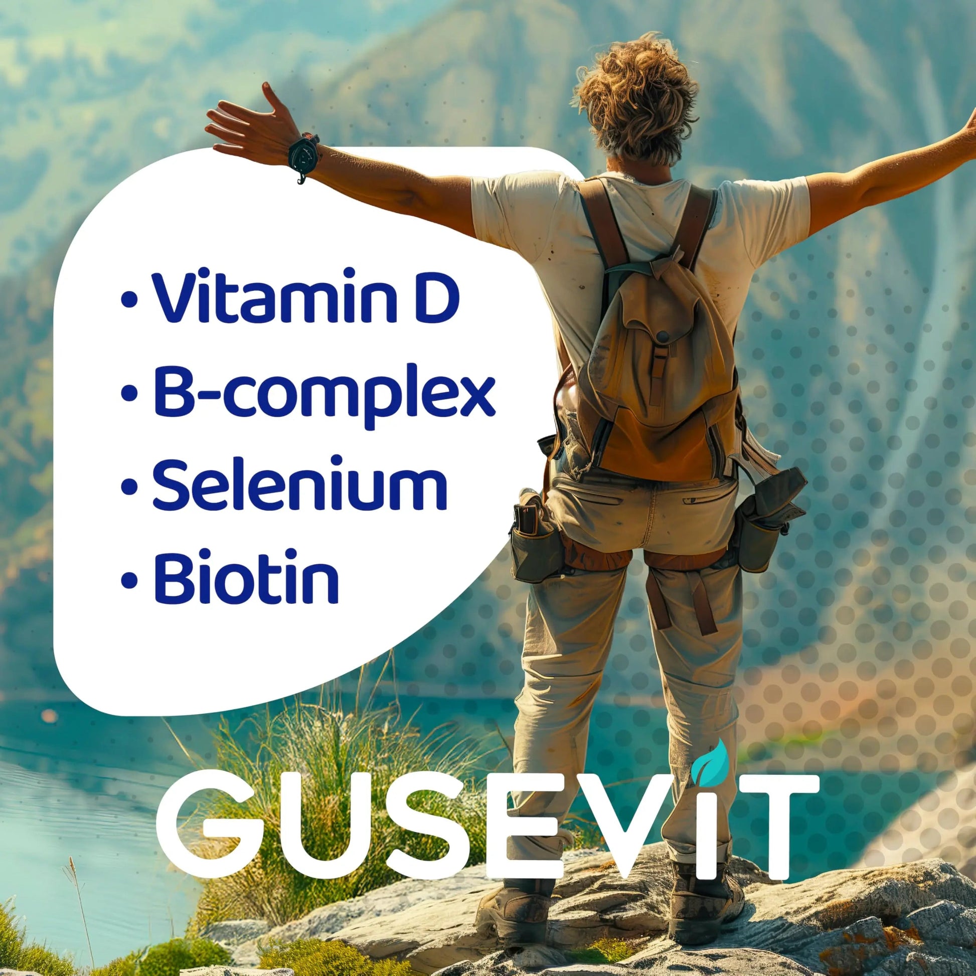 Gusevit 35-in-1 Men's Multivitamins for Immune Support, Stamina & Energy Boost | Men's Health Supplement with Vitamins & Antioxidants | Gusevit buy australia supplements