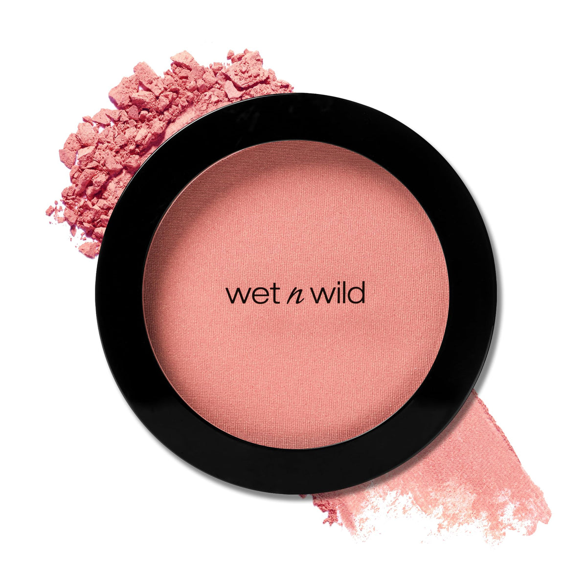 wet n wild Color Icon Blush, Effortless Matte Natural Sheer Glow & Seamless Blend, Luxuriously Infused Smooth Jojoba Oil, Cruelty-Free & Vegan - Pinch Me Pink wet n wild