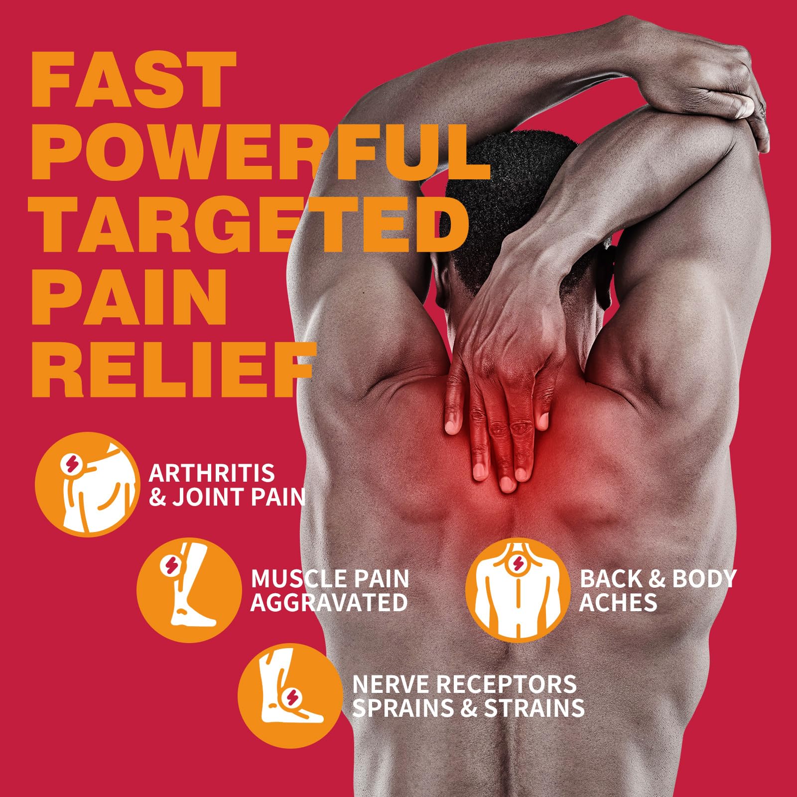 CARELAND Pain Relief Roll On Cream 2 Pack Capsaicin Roll On with Menthol & Methyl Salicylate Formula, 3oz, Cooling Joint Pain Relief for Knee, Lower Back, Neck & Sore Muscles, Arthritis Pain Reliever CARELAND buy australia supplements