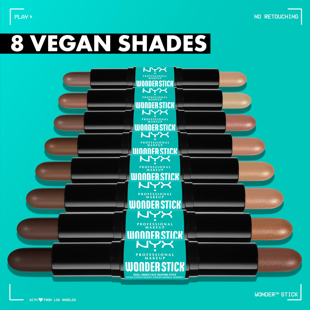 NYX PROFESSIONAL MAKEUP Wonder Stick, Face Shaping & Contouring Stick - Universal Light NYX PROFESSIONAL MAKEUP